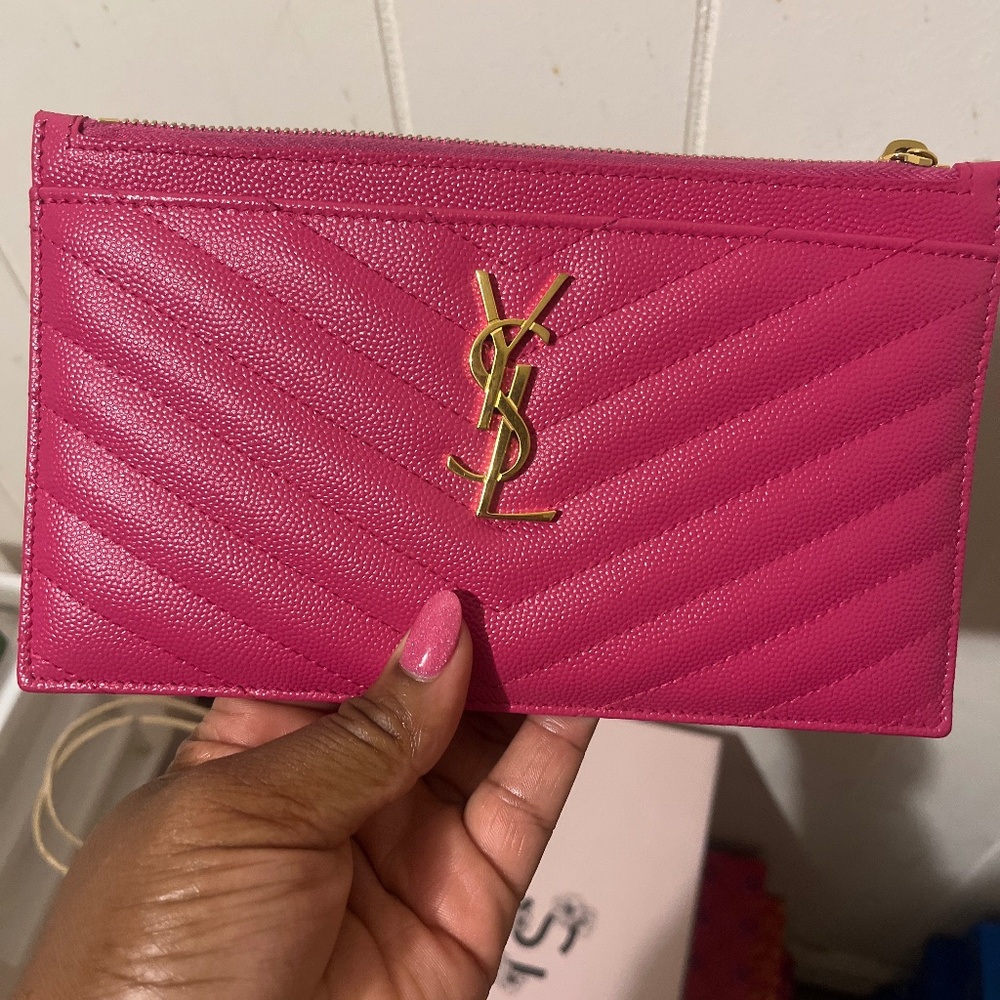 Authentic YSL pouch